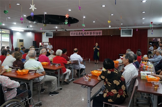 广州友好老年公寓 友好护理院军干区举办端午节茶话会