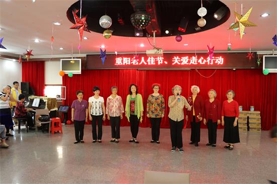 广州友好老年公寓 粤港澳服饰重阳老人佳节关爱走心活动