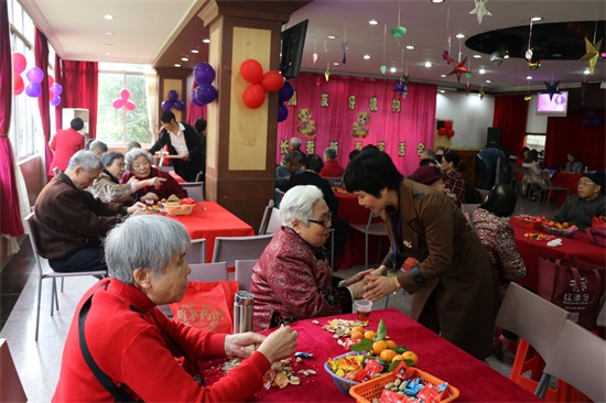 广州友好老年公寓 喜迎新春之初一团拜会